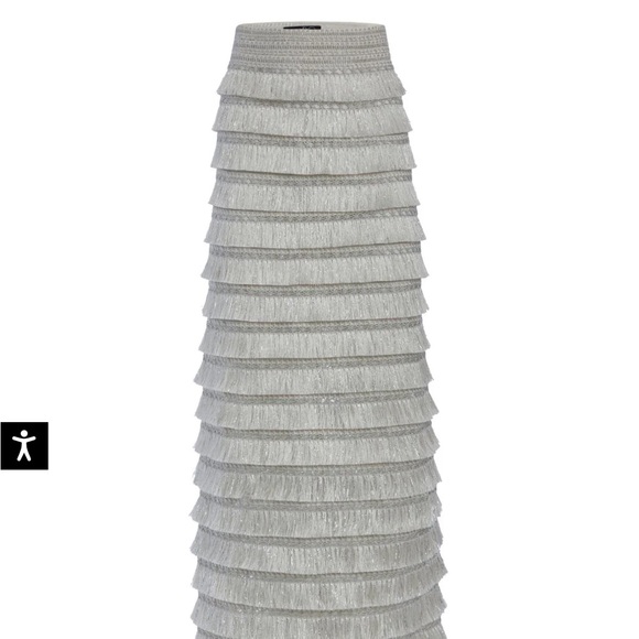 PatBO Metallic Fringe Skirt and Top Set - Size 4 - $1675 Retail! - Picture 7 of 11